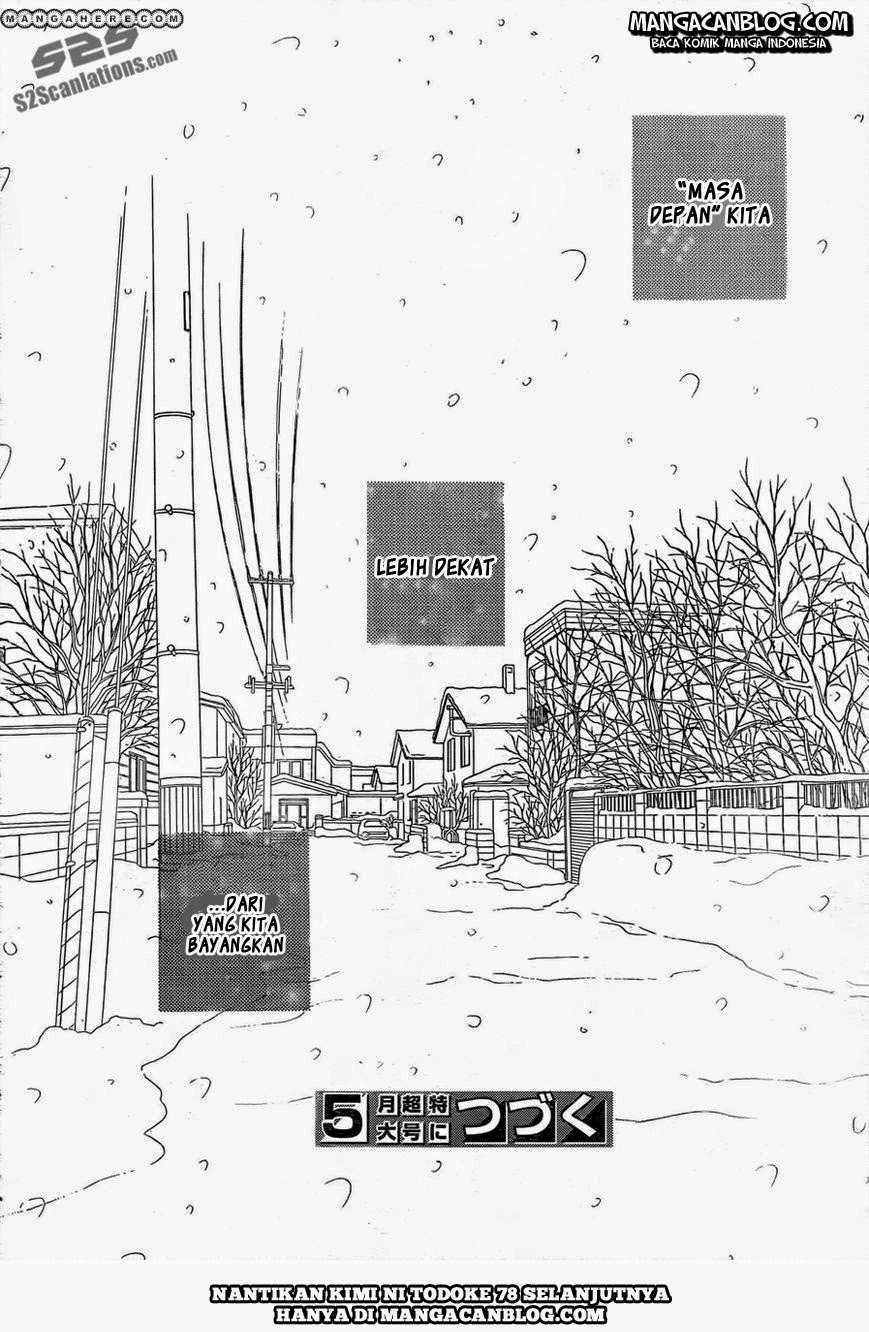 Kimi ni Todoke Chapter 77 Indonesia